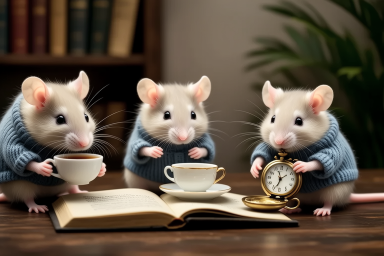 Adorable Photos of Fancy Rats Doing Human Things