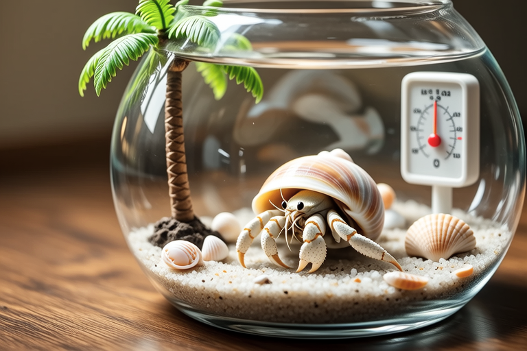 How to Create the Perfect Habitat for Your Hermit Crab Pet