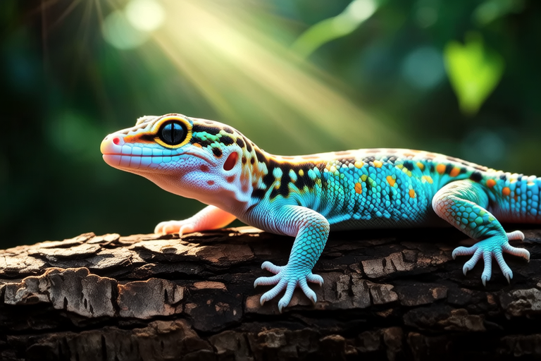 Splendid Japalure: The Colorful Gecko With a Personality That Shines Brighter Than Its Scales