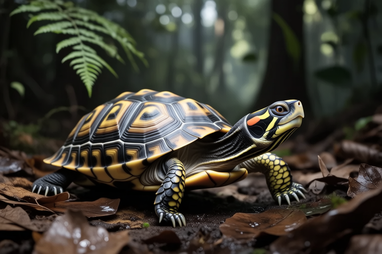 The Journey of a Rescued Three-Striped Box Turtle Finds Its Forever Home