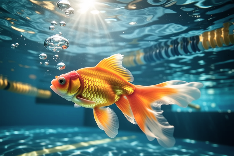 The Underwater Olympics: How Fast Can Your Goldfish Really Swim?